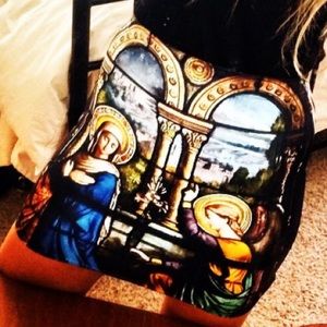 Blackmilk Cathedral Mini Skirt